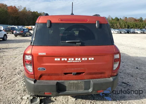 2023 Ford Bronco Sport Outer Banks z USA, uszkodzony, nr VIN 3FMCR9C63PRD63681